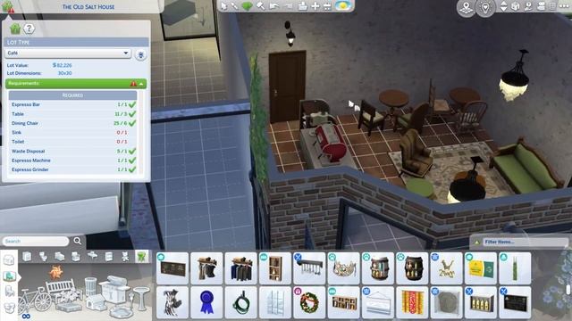 Café Mystique | Speed Build | Sims 4