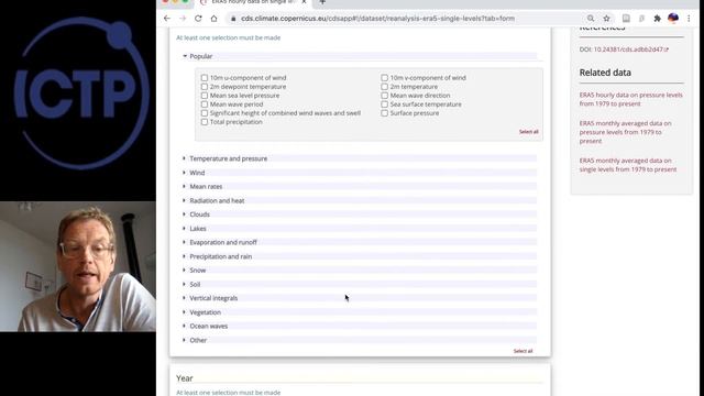 Download ERA5 reanalysis from the climate data store смотреть онлайн