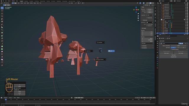 7. Creating Low Poly Trees - Part 3 смотреть онлайн