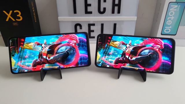 REDMI NOTE 10 VS POCO X3 NFC ULTRA 60FPS смотреть онлайн