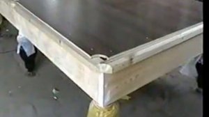 Изготовление бильярдного стола: лузы