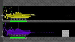 The Tank Battle - Marble Race in Algodoo