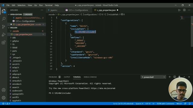 Include Path Error in VS Code | 100% Fixed смотреть онлайн
