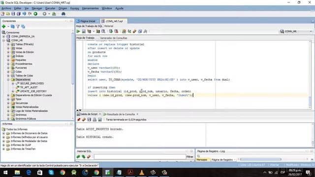 Oracle -Triggers Part 1 смотреть онлайн