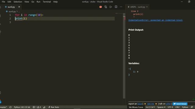 For Loop in Python | Part 11 | Learn Python in Nepali [2020] смотреть онлайн