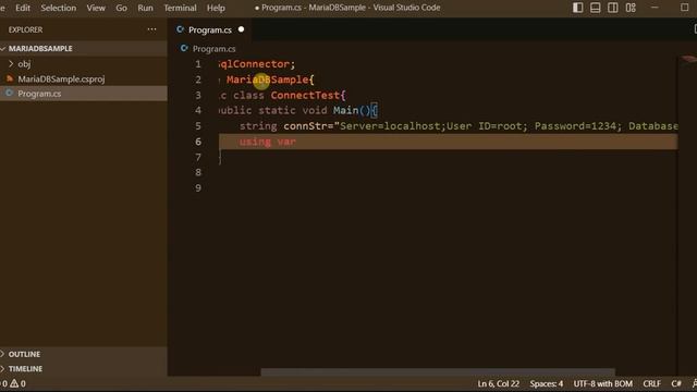 How to connect to MariaDB database from .NET Core Application (C# Code) смотреть онлайн