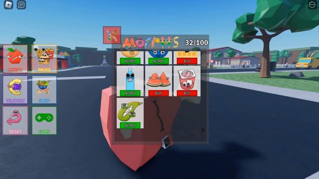 🍬CANDYLAND Find The Food Lore Morphs In Roblox Games