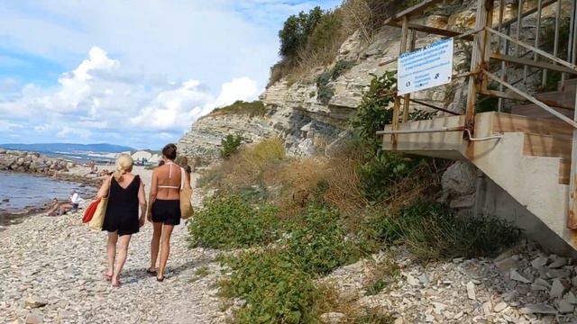 Пляж Факел часть 3 / Дивноморское / Отпуск на море смотреть онлайн