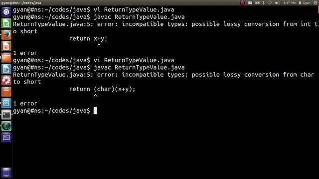 Return Values vs Return Types of Methods in Java смотреть онлайн
