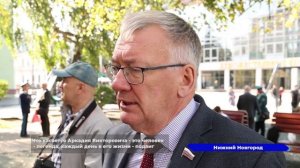 На доме №32 по улице Большая Покровская открыли мемориальную доску контр-адмиралу Аркадию Ганрио