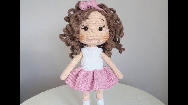 кукла амигуруми вязаная крючком, Doll Amigurumi Crochet Knit