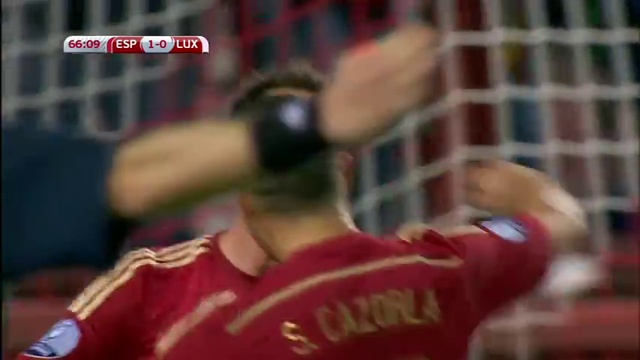 Spain 4-0 Luxembourg (Euro Qualifying 2016) смотреть онлайн