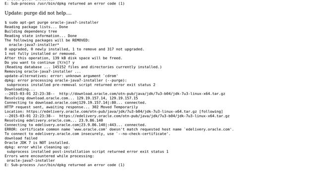 Ubuntu: How to get rid of this message about a failed install? смотреть онлайн