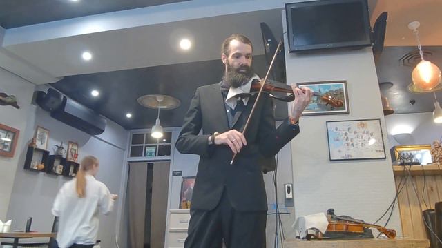 230722 Размышление Чайковский скрипка Tchaikovsky Meditation Violin Kosta T Electricviolin Live 🎻