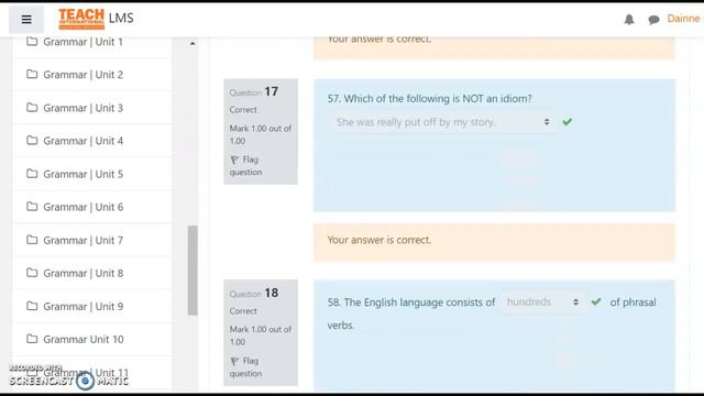 51Talk TESOL Grammar Course Exam- Answer key(MAY 2021) смотреть онлайн