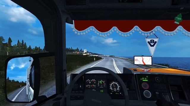 Euro truck simulator 2 1.30.ProMods 2.26.Edinburgh-Kirkwall.Scania 4 Series смотреть онлайн
