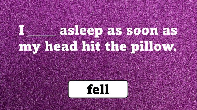 Fall, Fell or Fallen? 🌠 English Grammar Quiz 🍂Irregular Verbs for ESL & English Language Learners смотреть онлайн