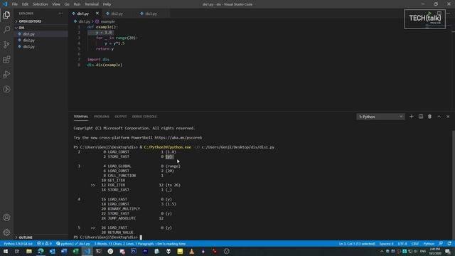 Python's disassembler: How to inspect Python bytecode смотреть онлайн