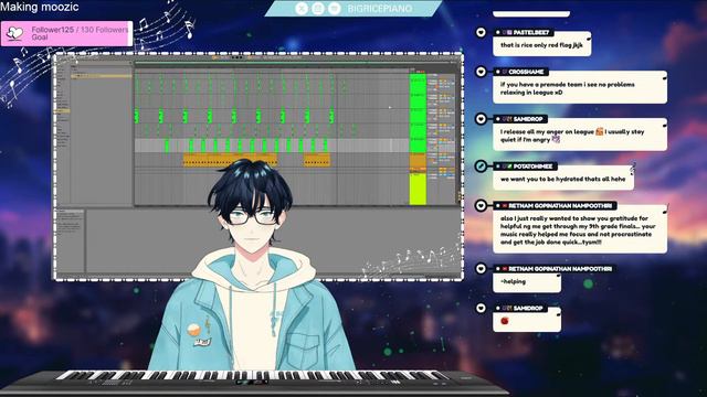 【MAKING MUSIC】 Eepy Monday, comfy music making ♪ смотреть онлайн