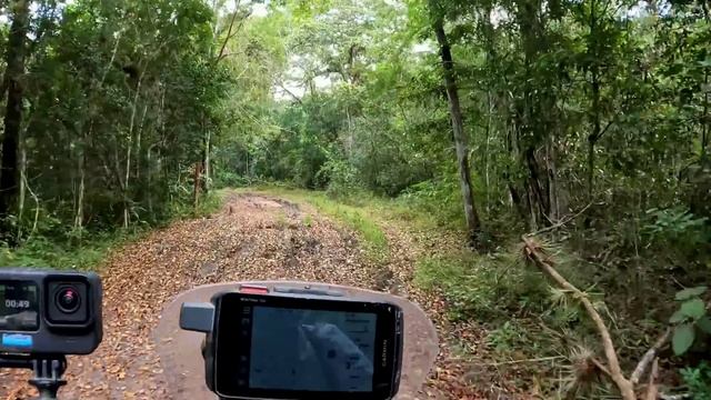 The Long Lost Mayan Temples Of Nakum - Motorcycling Deep Into Guatemalan Jungle. S6-E72