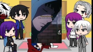 Гача реакция на аниме "Токийский гуль" 1/? часть