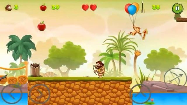 Caveman Adventure level 1 смотреть онлайн
