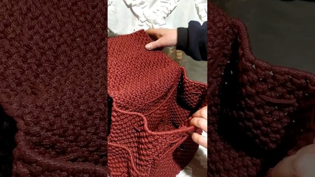 Рюкзачок Макраме @ на заказ. смотреть онлайн