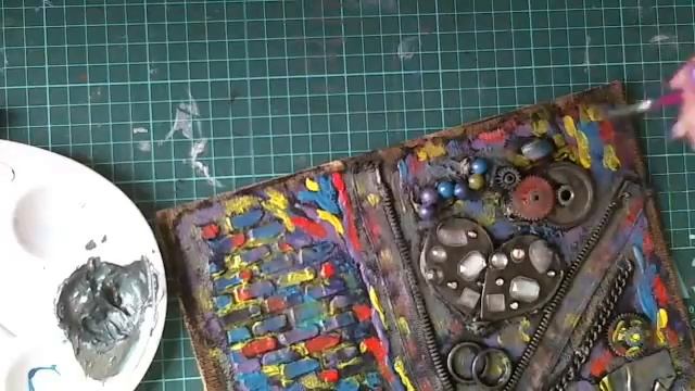 МК холст SteamPunk and Mixed Media смотреть онлайн