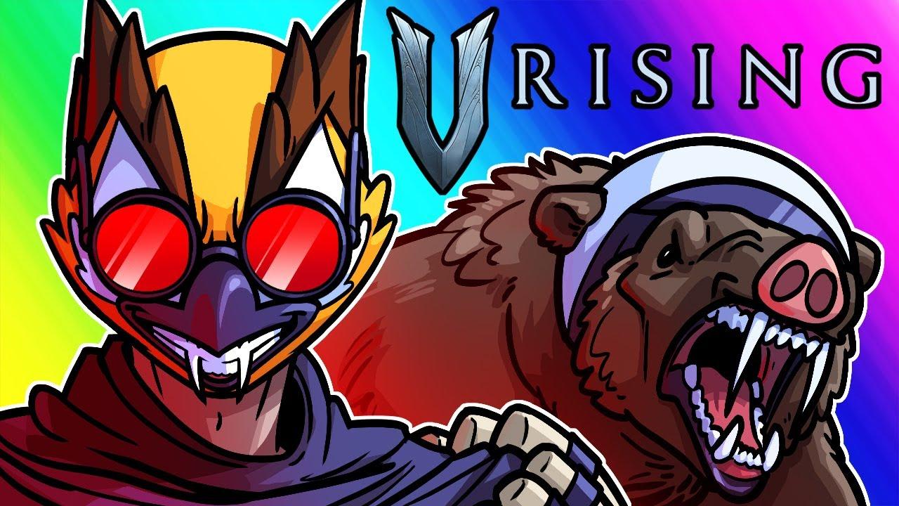 V Rising — сосать кровь и плеваться медвежьими каламбурами! перевод - VanossGaming