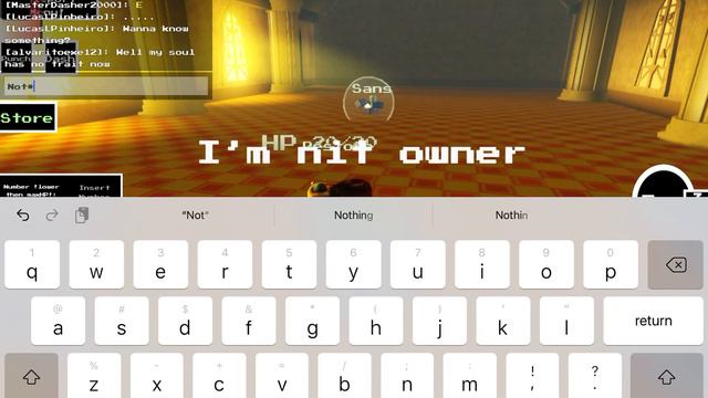 The game is Undertale RP: The born souls смотреть онлайн