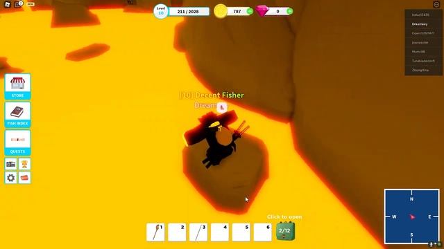 How to do Volcano Obby in Fishing Simulator | Roblox смотреть онлайн