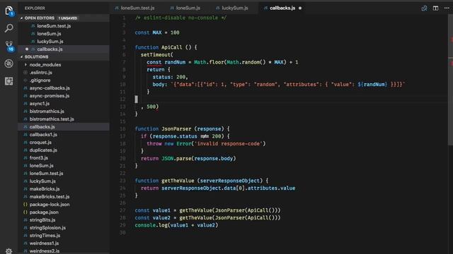 Aync Javascript - Part 1: callbacks смотреть онлайн