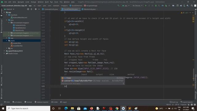 Facial Landmark Detection Android App | High Accuracy | TensorFlow Lite (GPU) | OpenCV | Part 2 смотреть онлайн