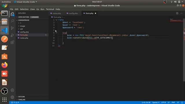 Create Connection with Database in PDO PHP MySQL Part # 1 смотреть онлайн