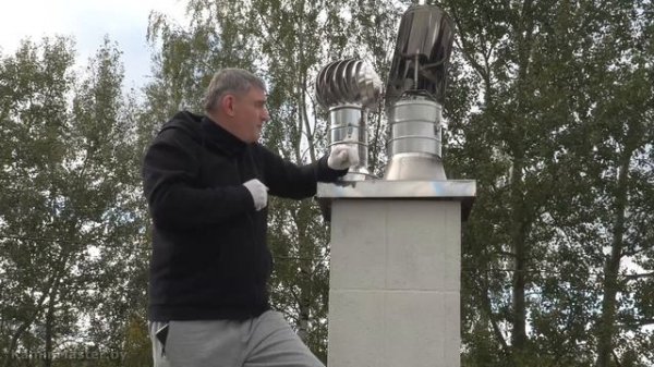 Зонты и дефлекторы – зачем нужны, как их выбрать. Польза и вред от их установки. Дымоходы часть 3.