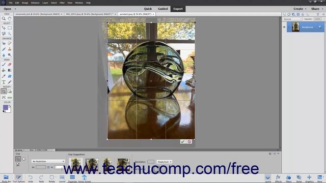 Learn How to Crop Pictures in Adobe Photoshop Elements 2022: A Training Tutorial смотреть онлайн