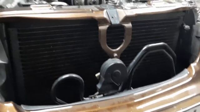 Установка Компрессора AMG на W210  Часть 3