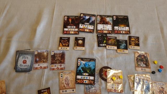 Res Arcana - обзор и правила настольной игры