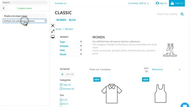 How to display subcategories on the category page? (Prestashop 1.7) смотреть онлайн