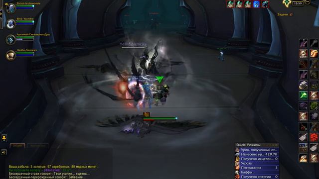 World Of Warcraft: Shadowlands - Torgast / ТОРГАСТ / ИЗВИЛИСТЫЕ КОРИДОРЫ 5-й ЭТАЖ прохождение танко