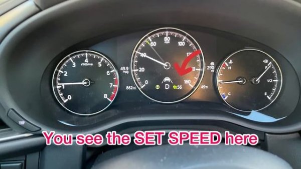 How To Use CRUISE CONTROL MAZDA CX 30