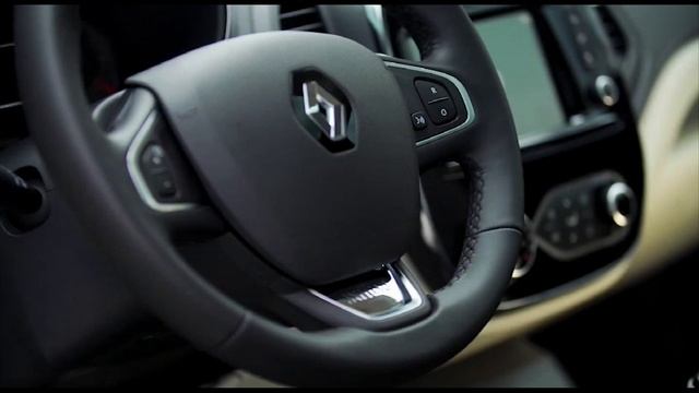 2017 New Renault CAPTUR Interior Design in White | AutoMotoTV смотреть онлайн