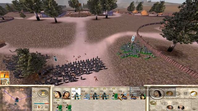 Rome Total War - Numidia Campaign Episode #31: Out of the depths comes an army of Screaching Women! смотреть онлайн