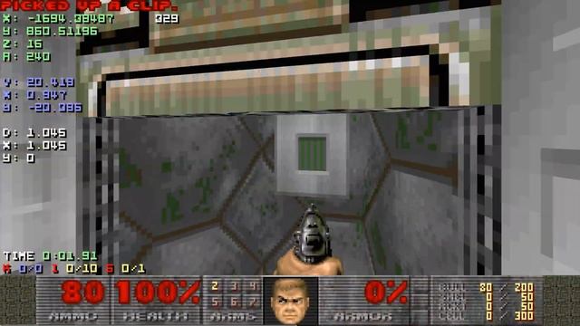 [TAS] Doom II - Autophagy Map 22 NoMo in 2.06 смотреть онлайн