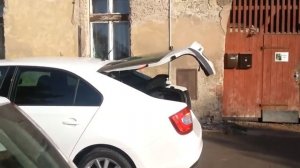 Автоматическое открытие багажника Skoda Rapid