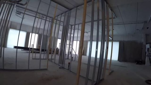 Перегородка из гипсокартона . Финская стройка . смотреть онлайн