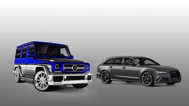 G-Klasse & RS6 (Photoshop) смотреть онлайн