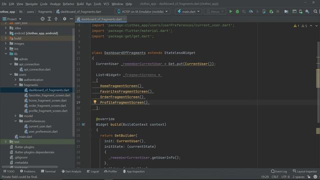 Flutter Fragment Navigation Tutorial | PHP MySQL Online Store App | iOS Android Shopping App Course смотреть онлайн