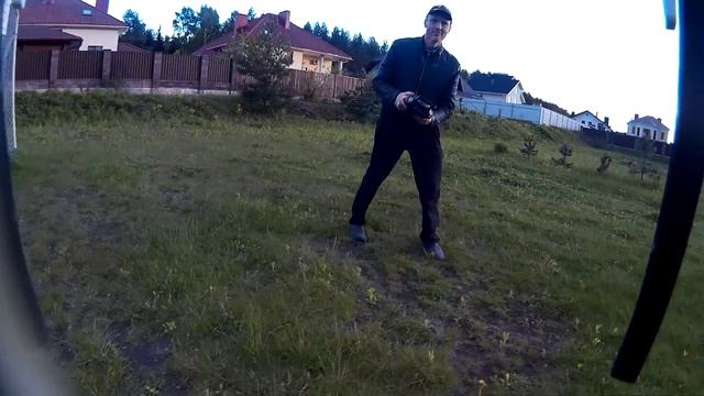 Тестовый полёт с gimbal 2d подвесом для камеры смотреть онлайн