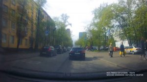 Москва из машины (Савеловский проезд - Рижский проезд).Moscow city in the car.